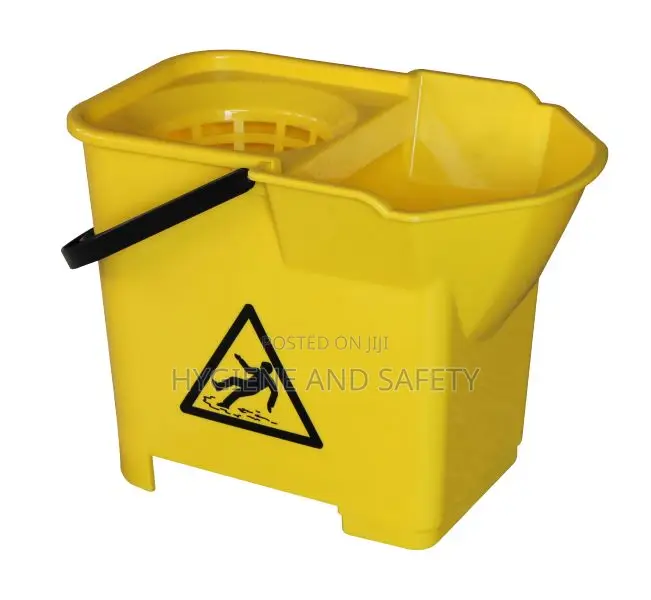 Yellow Mop Bucket