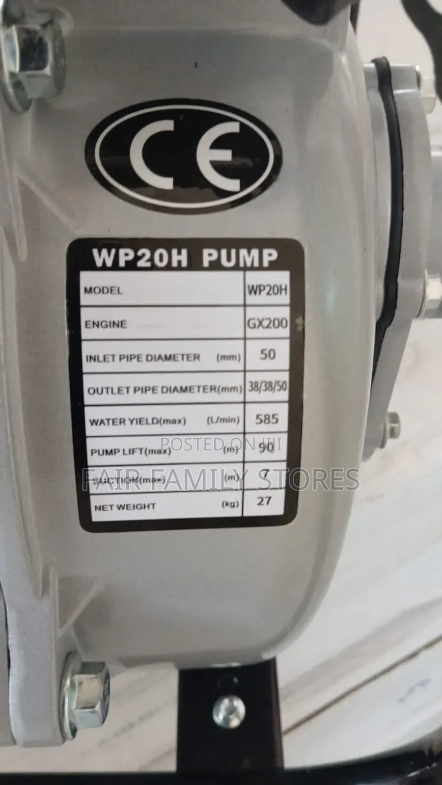 Honda High Pressure Petrol Pump