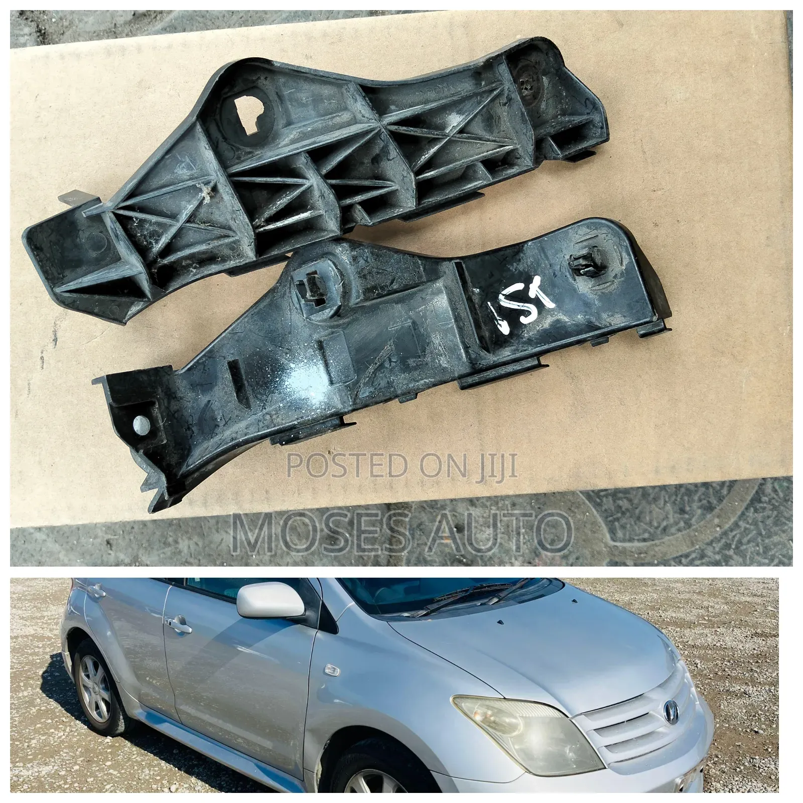 Toyota Ist Bumper Slides