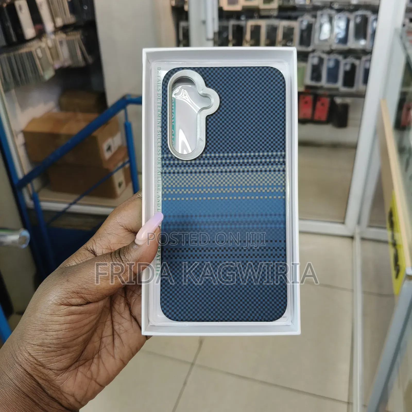 Samsung A55/A35 Tribal Carbon Fiber Back Cover