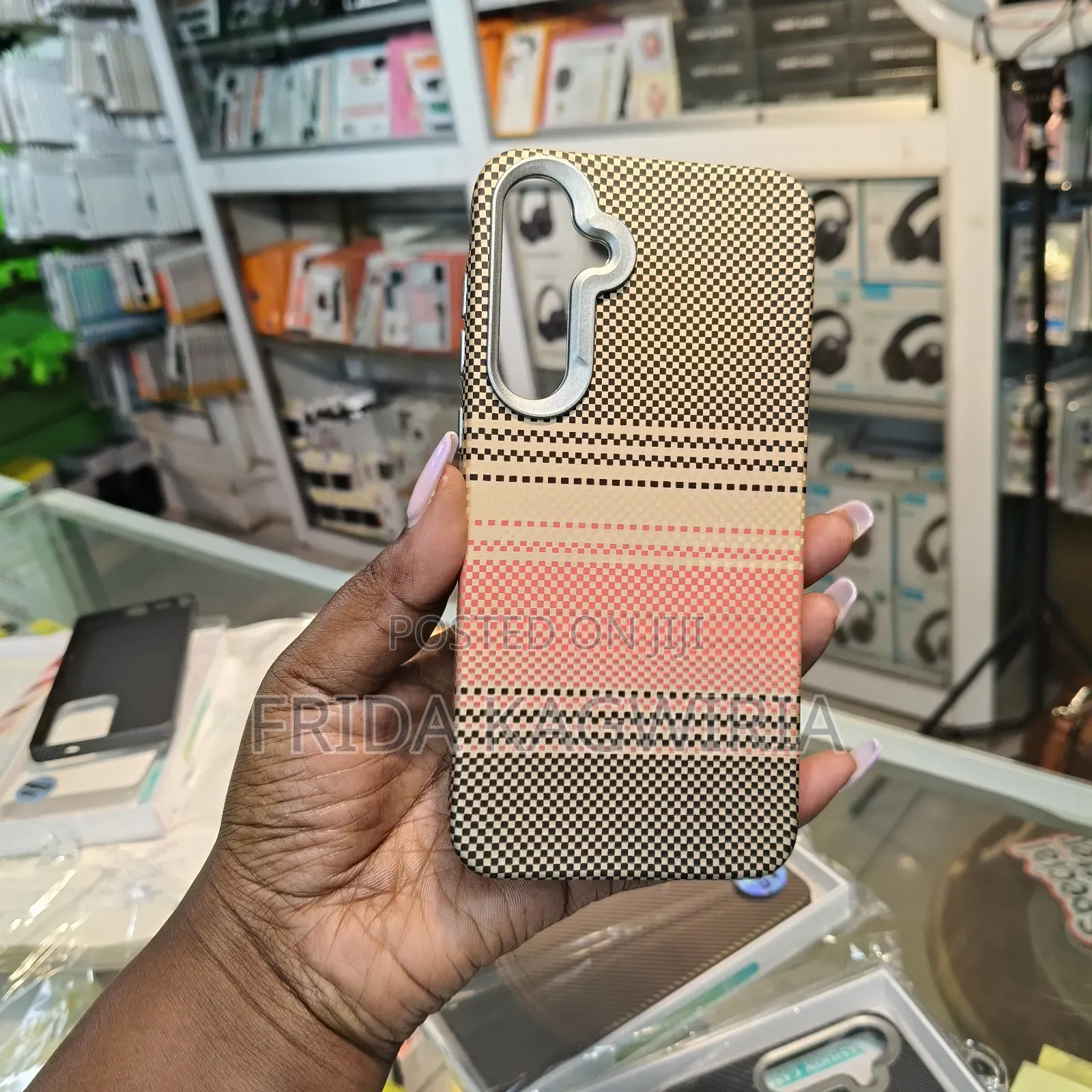 Samsung A55/A35 Tribal Carbon Fiber Back Cover