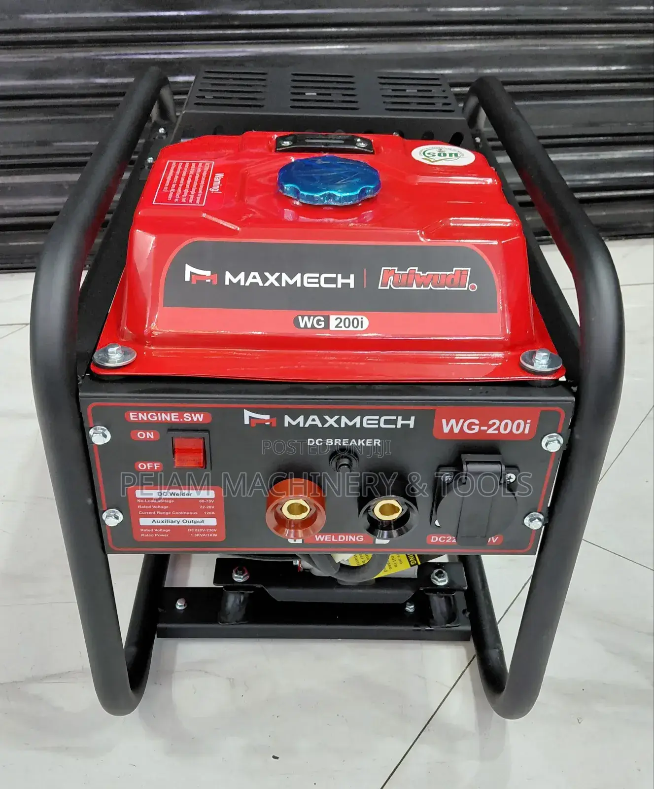 Maxmech Dc Welding Generator 120amps 1.5kva