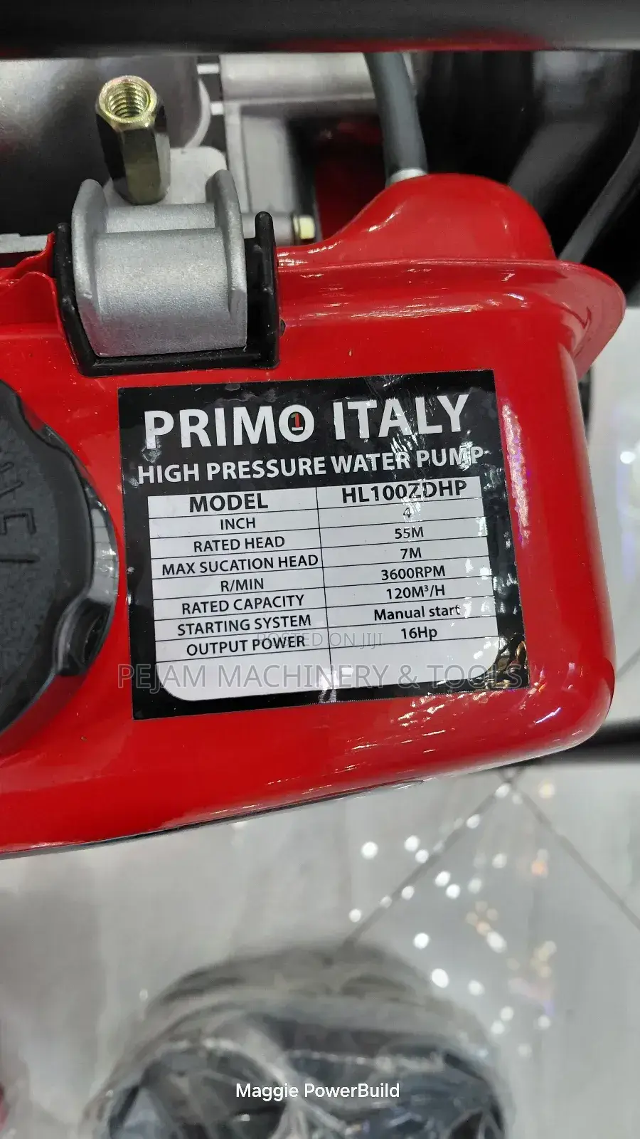 Primo 4" High Pressure Diesel Waterpump