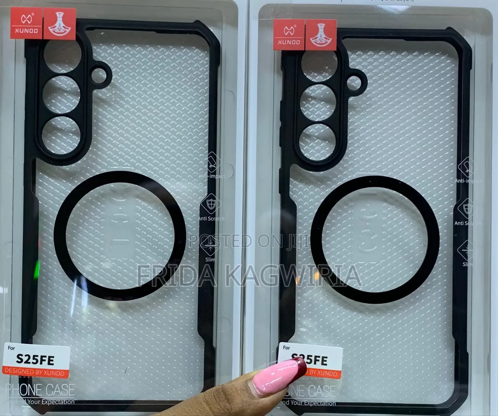 Xundd Shockproof Clear Back Cover For Samsung Galaxy S25fe