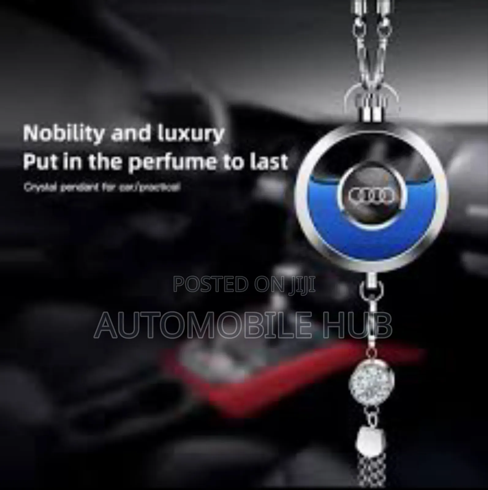 Audi Pendant Hanging Car Perfume – Luxury Interior Air Freshener