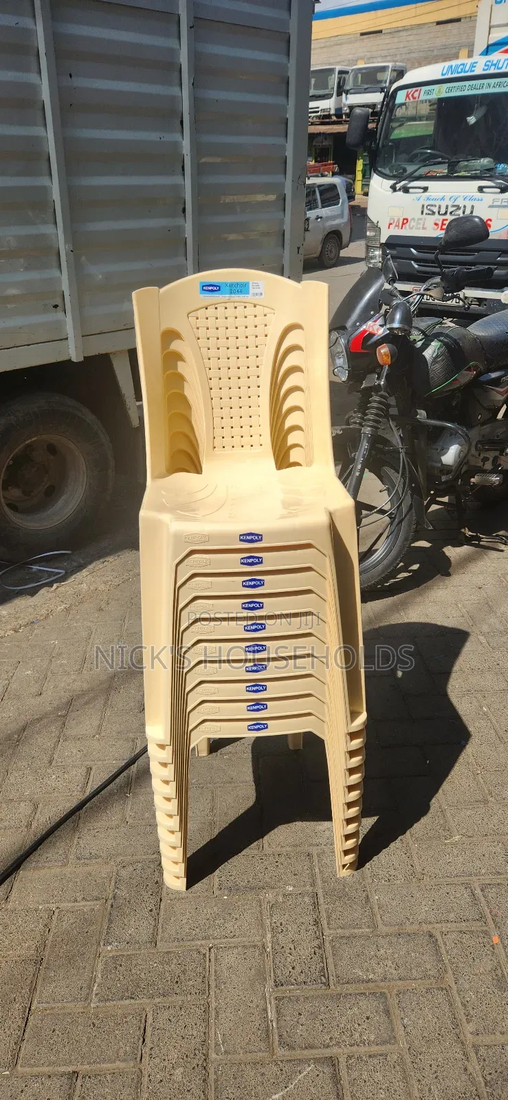 Vasertile Plastic Chairs Without Arms