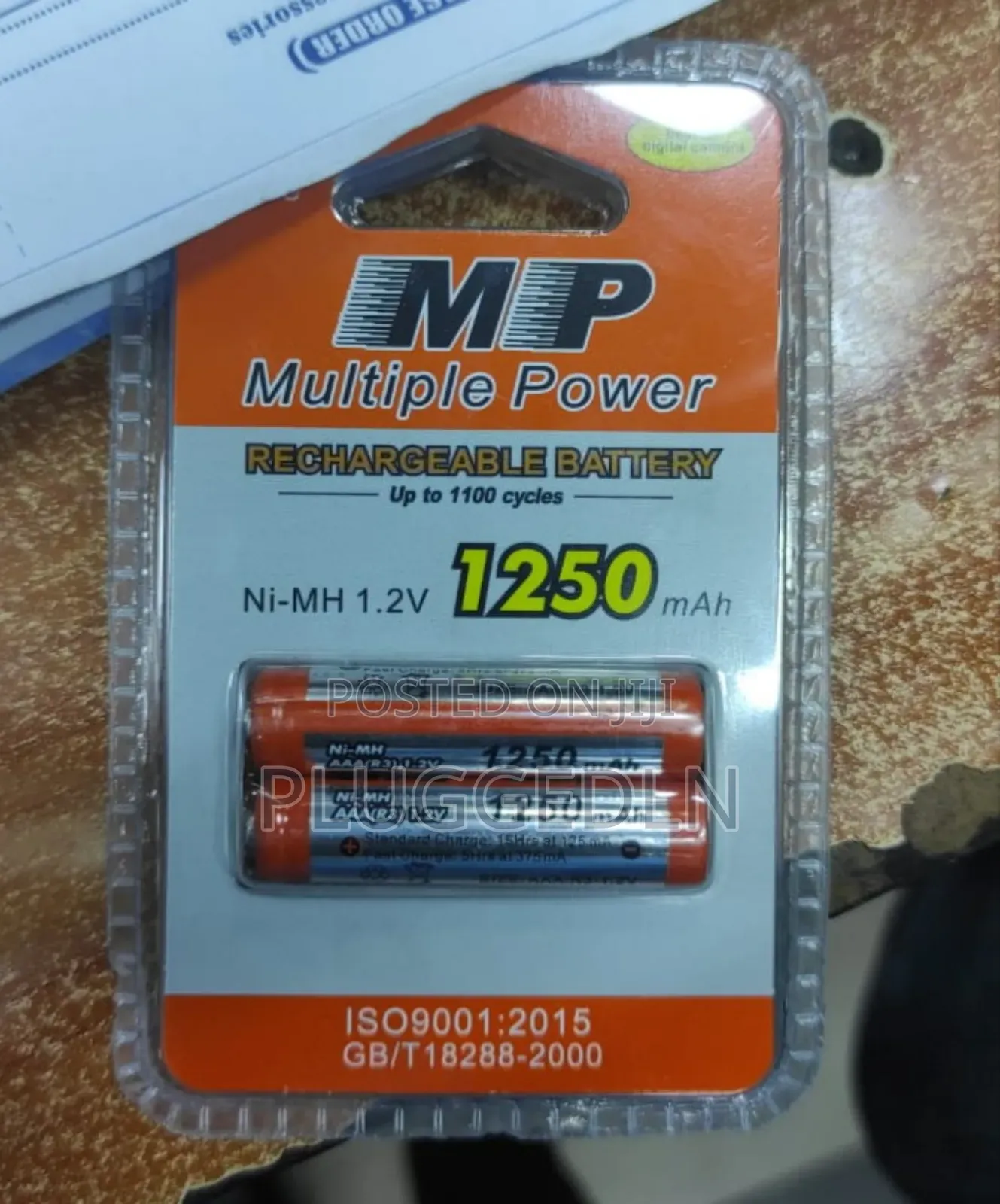 Mp (Multiple Power) Aaa Rechargeable Batteries.