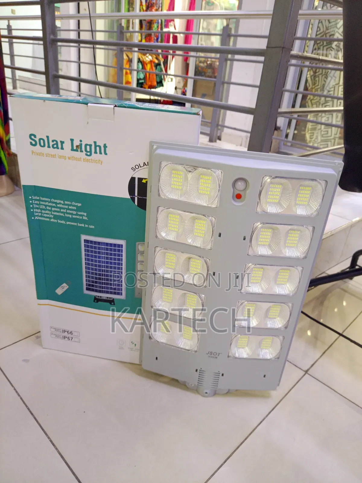 Jsot 3000w Solar-Powered Street Light for Home Commercial Use