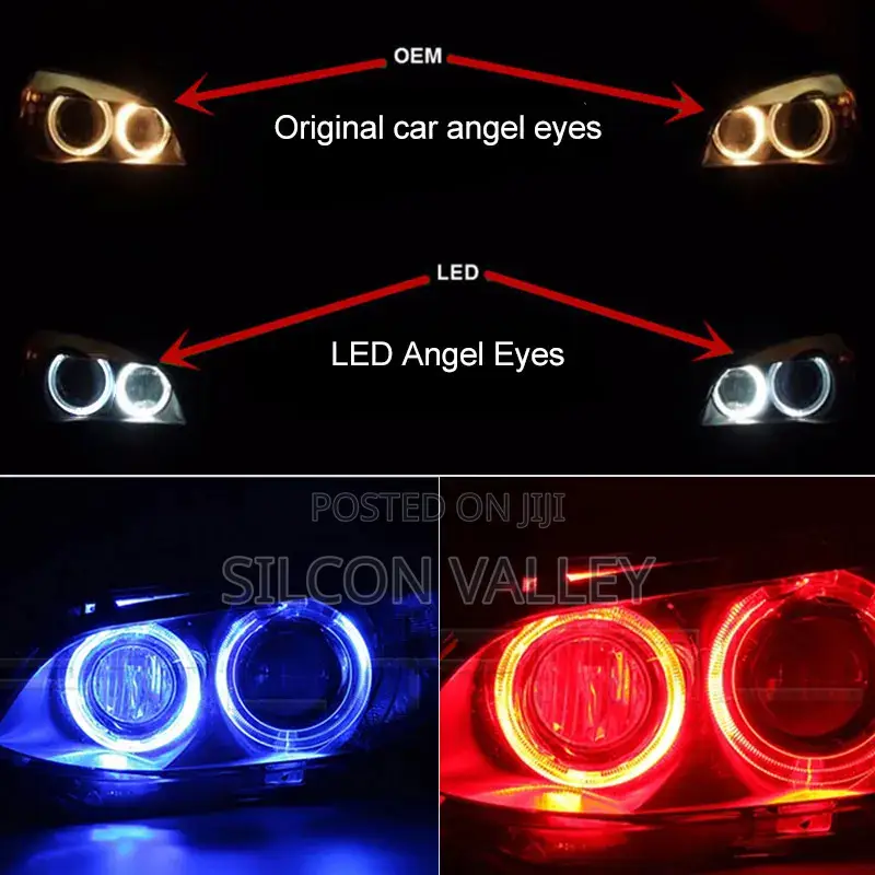 2pcs Led Angel Eyes Marker Lights Bulbs Lamp for BMW