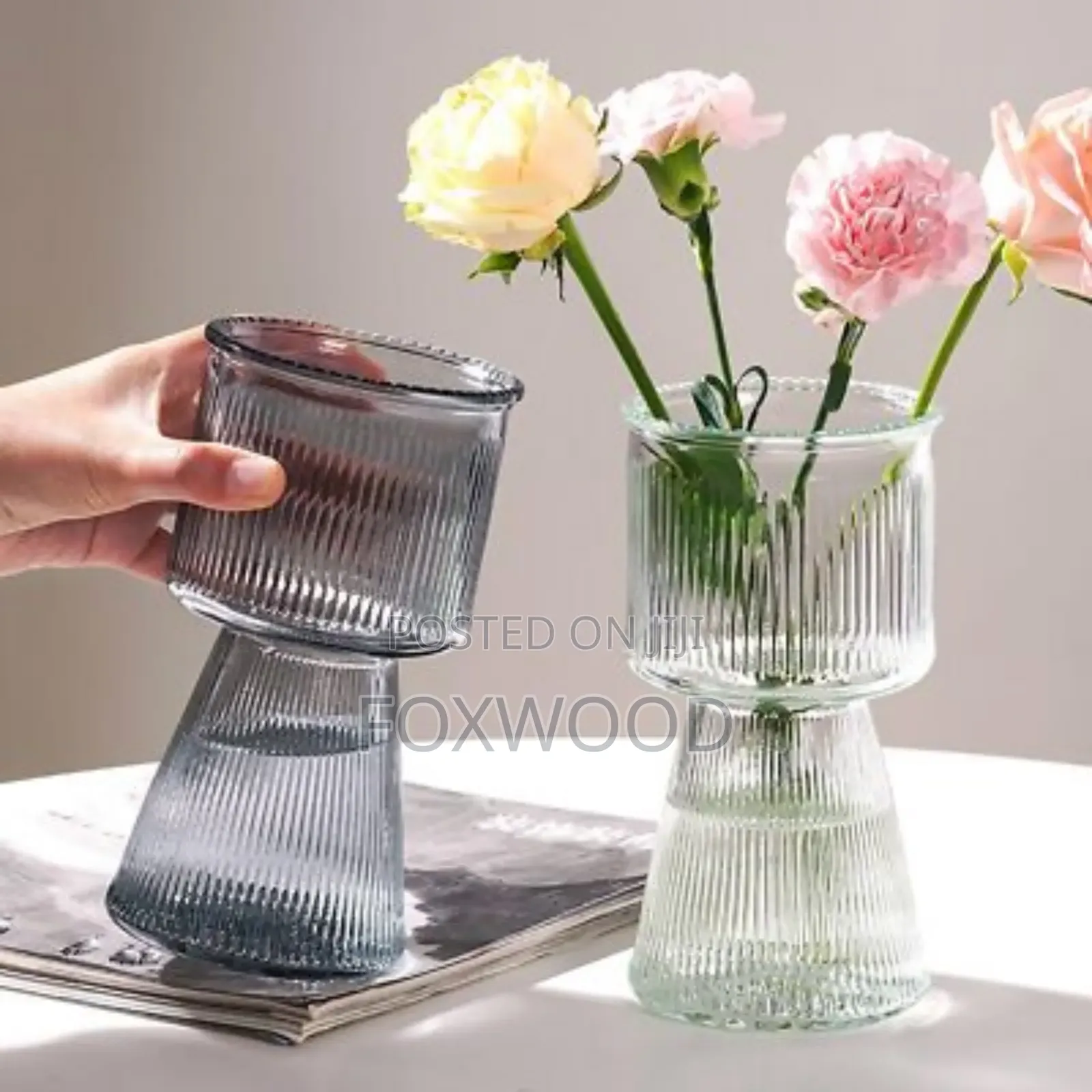 800ml 2 Shape Flower Vase Now Available