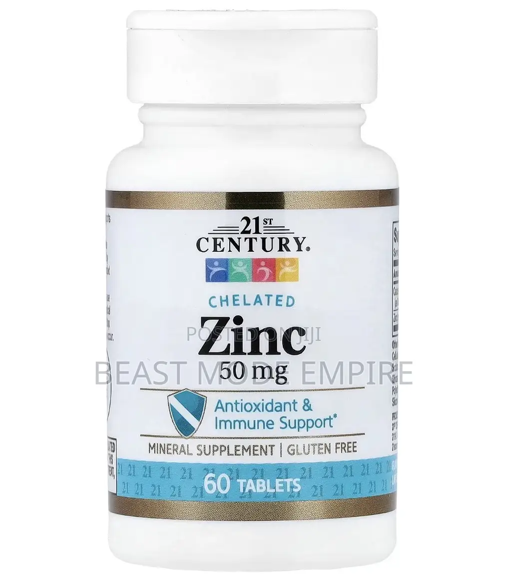 Zinc Chelated 50mg,Made in Usa