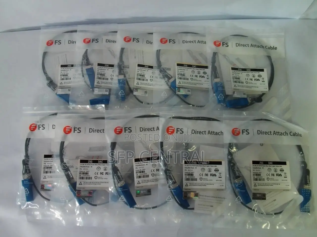 Fs 1m 25g Sfp28 Passive Direct Attach Copper Twinax S28