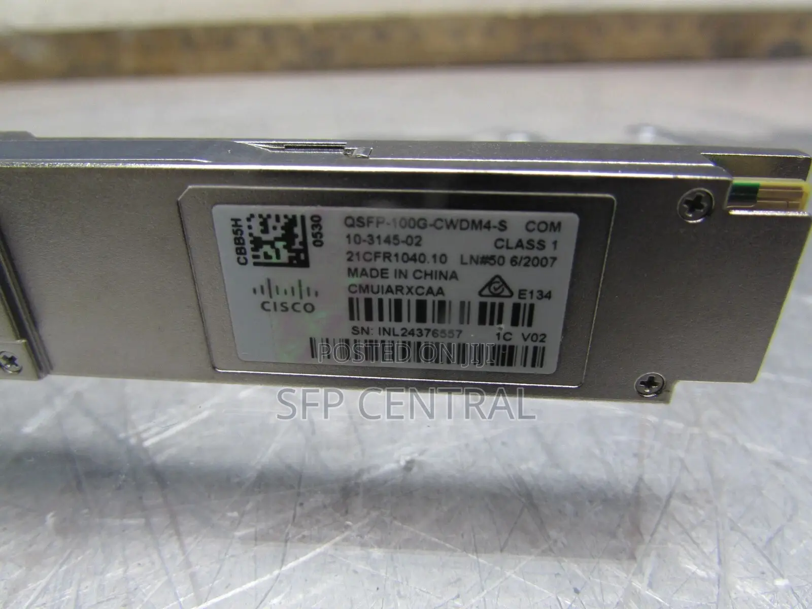 Cisco QSFP-100g-Cwdm4-S 2km SMF Lc Transceiver Module