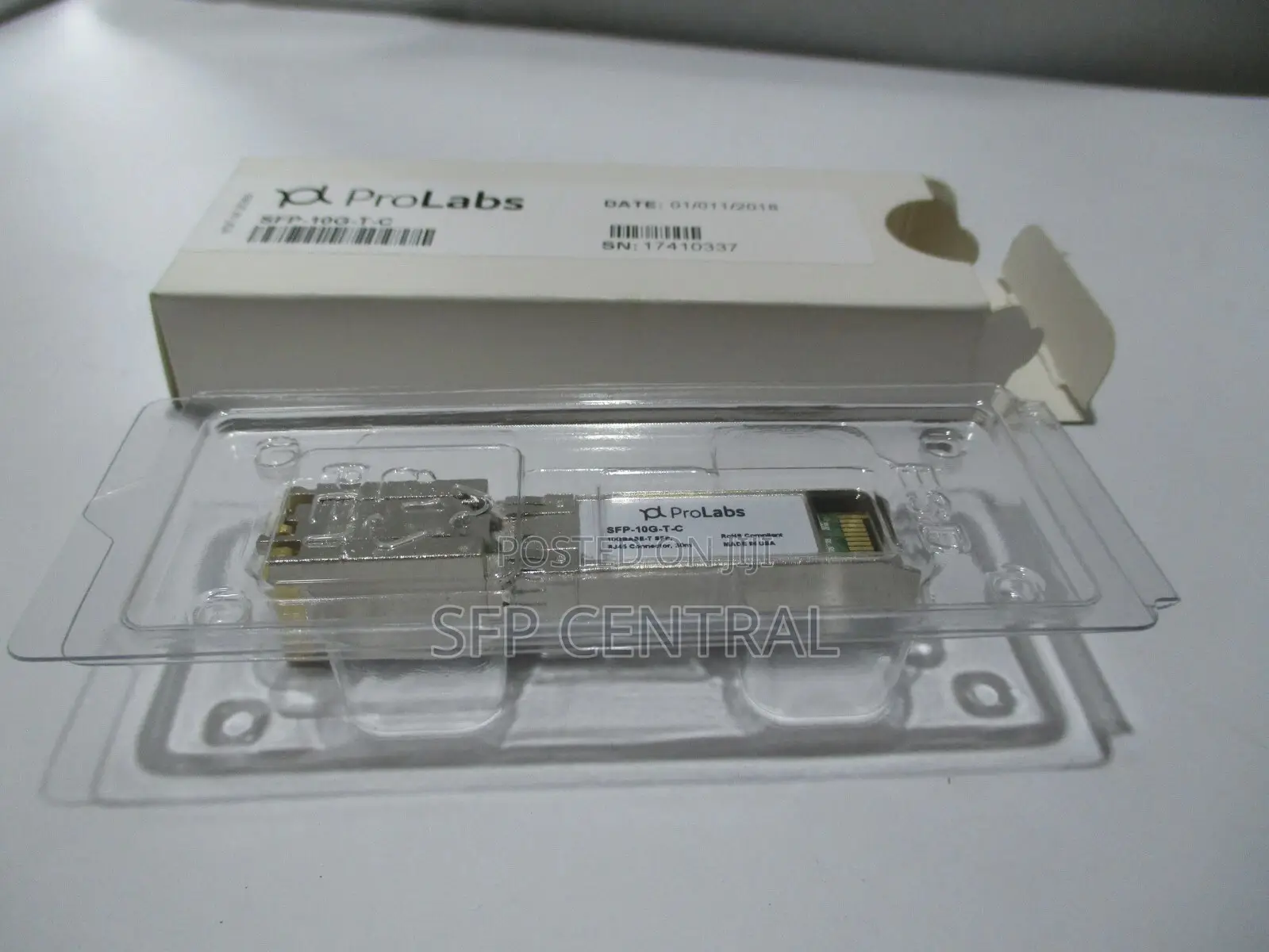 Prolabs 10gbase-T Sfp+ Rj45 SFP-10g-T-C for Cisco/Microtik/D-Link Etc
