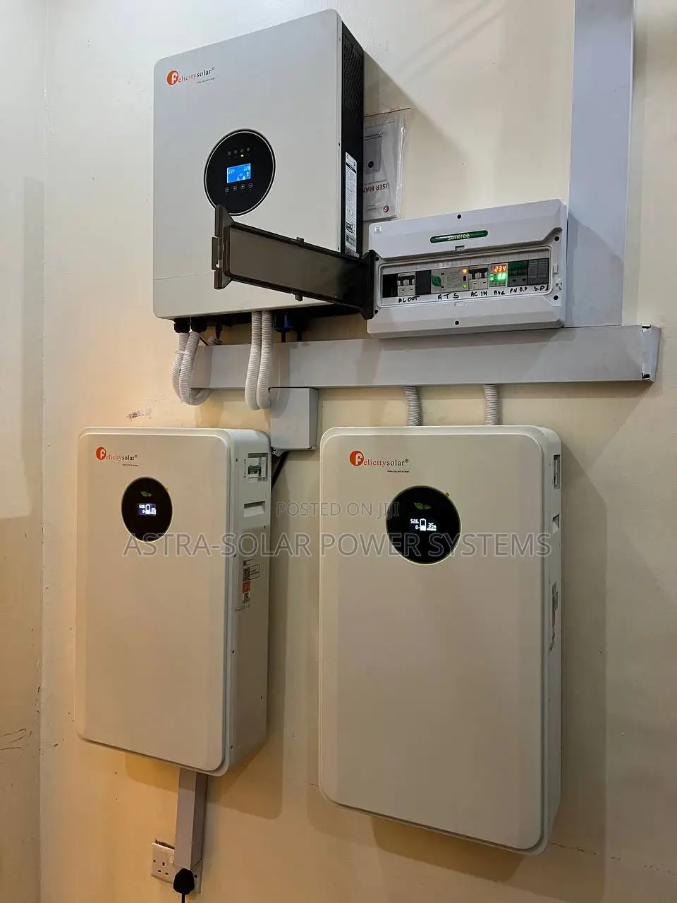 6kva Solar Power System- 10kwh Lithium Storage- 4.72kw Solar Array