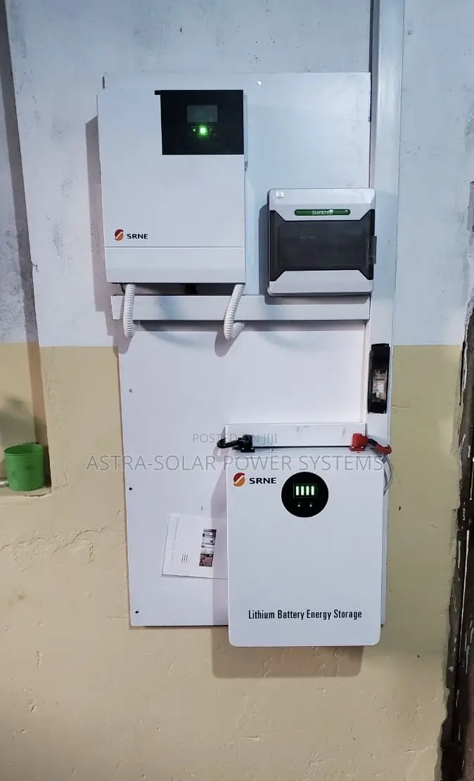3kva Solar Power System - 2.56kwh Lithium Storage- 1.13kw Solar Array