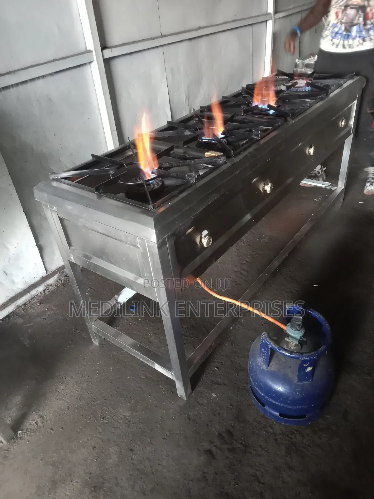 Mixed Burner Cooker High Pressure 4-Burner