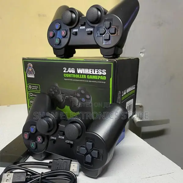10000 Games Video Game Console 2 Upgraded Wireless Controllers (64gb)