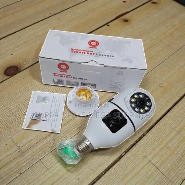 Dual Lens PTZ Wifi Camera With Reliable Night Vision Ir Leds