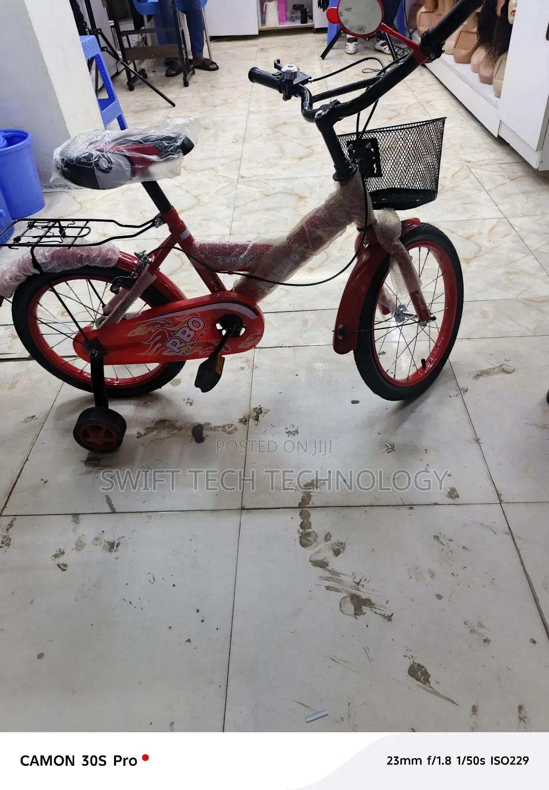 Bicycle Size 16 With Training Wheels