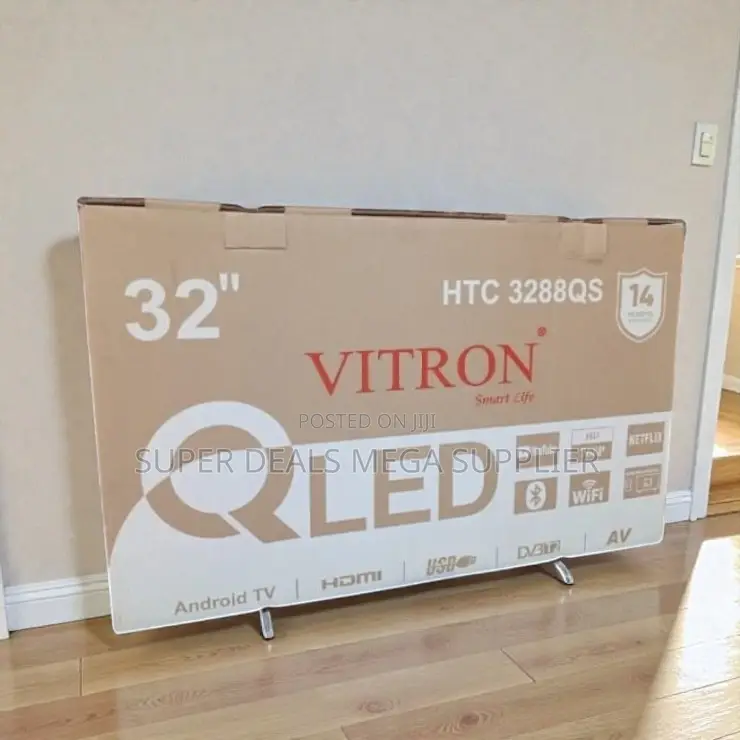 Vitron 32 Inch Smart Android Tv Qled Display With Built in Decoder