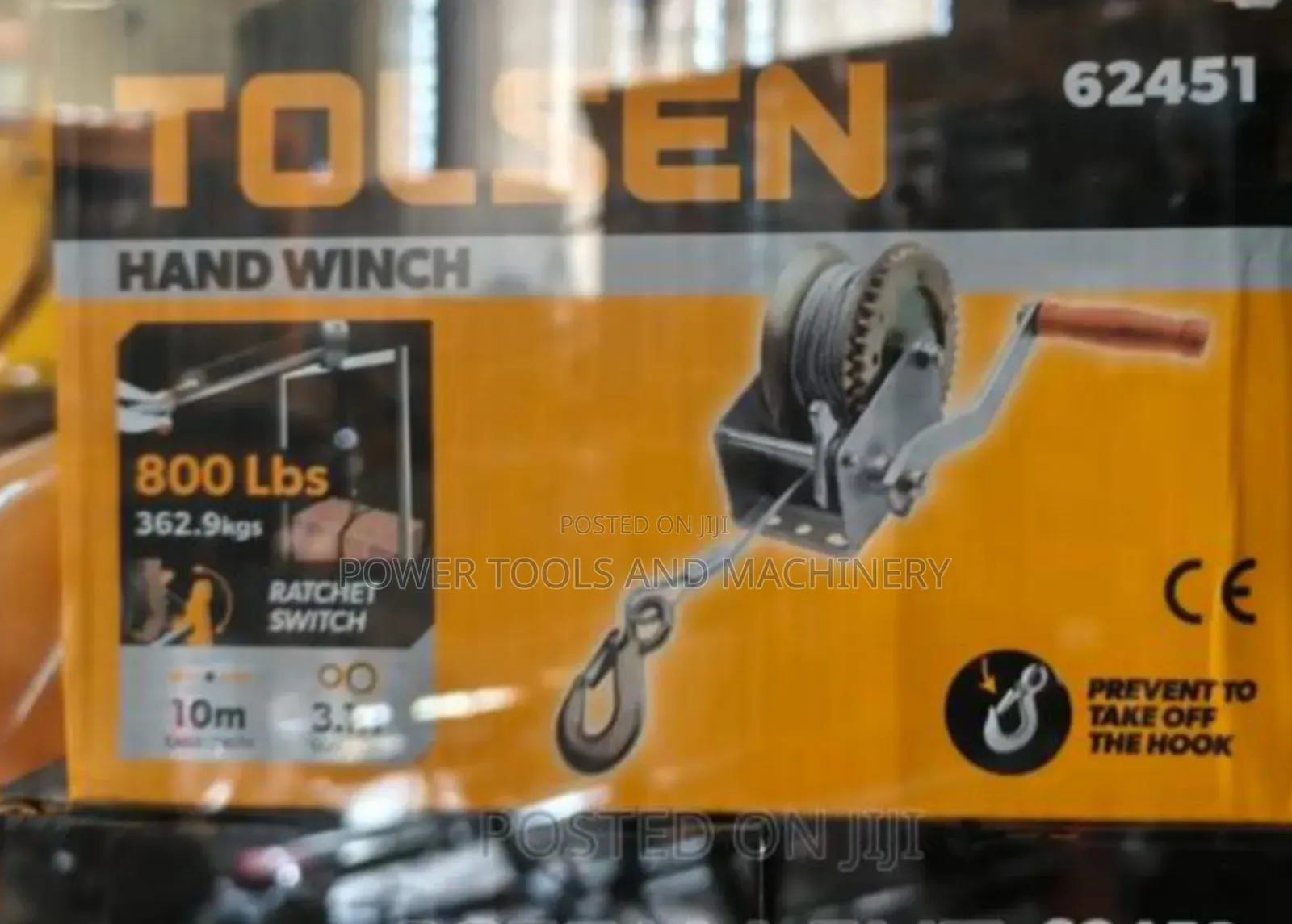 Tolsen Hand Winch / Hand Winch