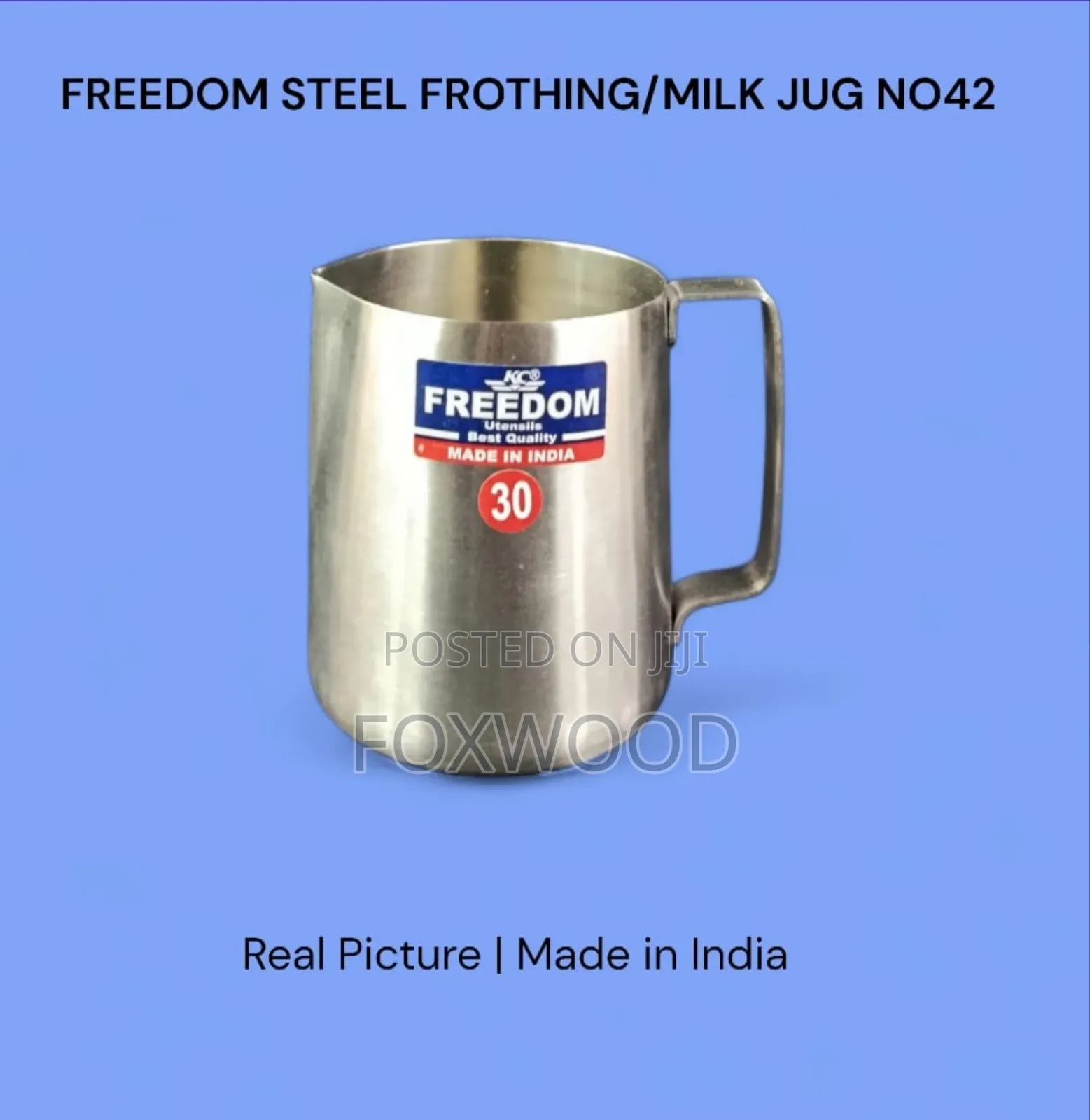 Freedom Stainless Steel Frothing/Milk Jug