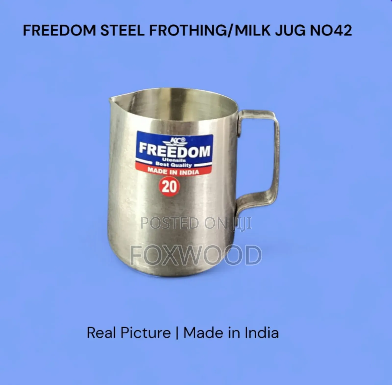 Freedom Stainless Steel Frothing/Milk Jug