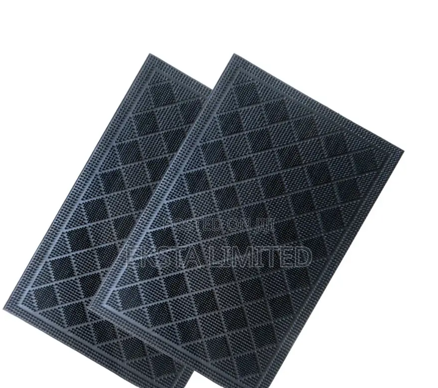 Rubber Door Mat - Pin Design