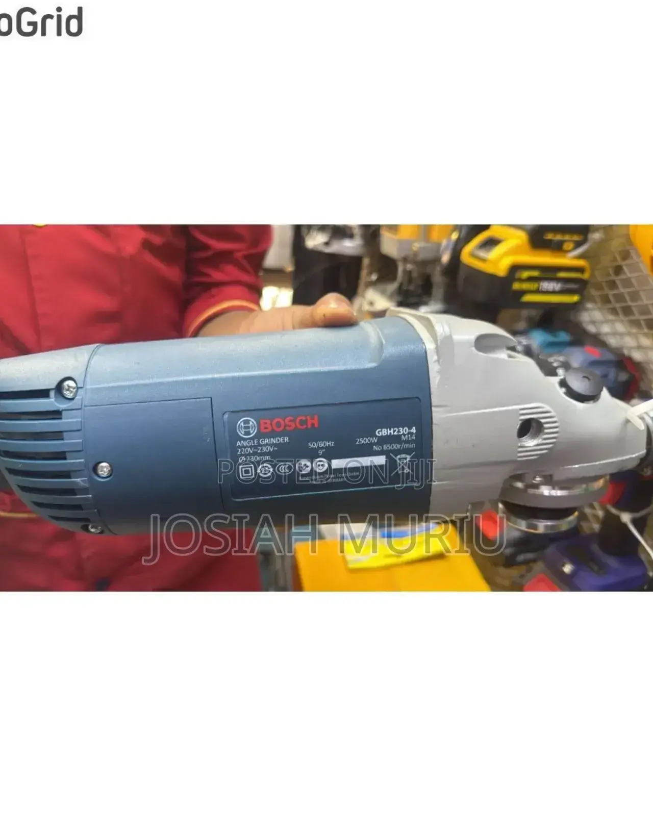 Bosch Industrial 2500w Angle Grinder (230mm)