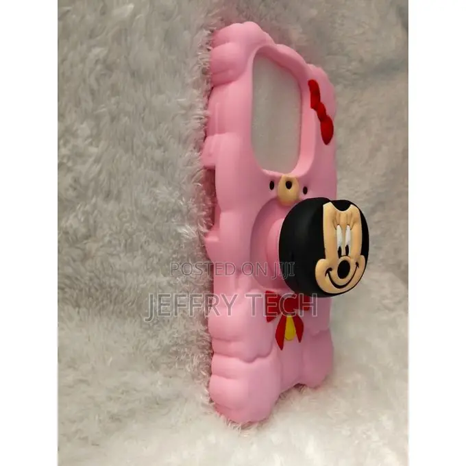 Tecno Spark 20 Fashion Unique Protective Cover Case - With Pop Soc
