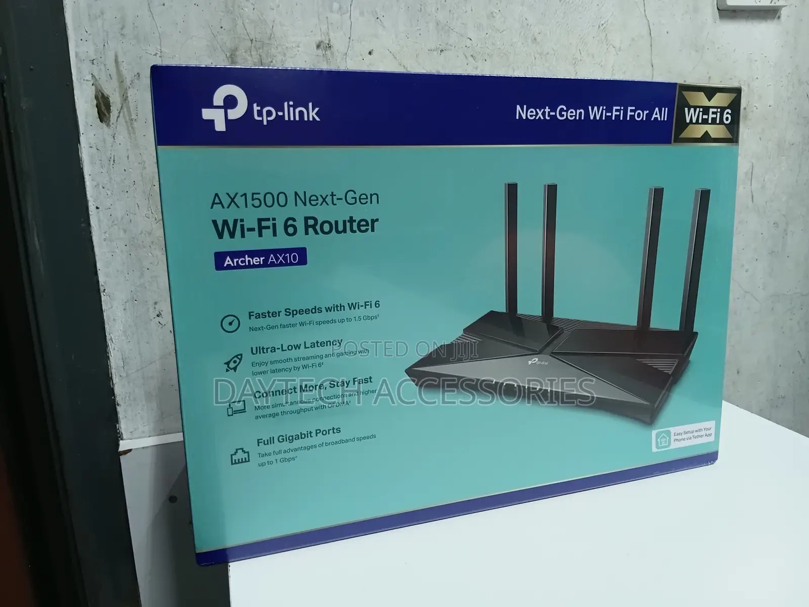 Tp-Link Ax1500 Wi-Fi 6 Router – Tl-Archer Ax10