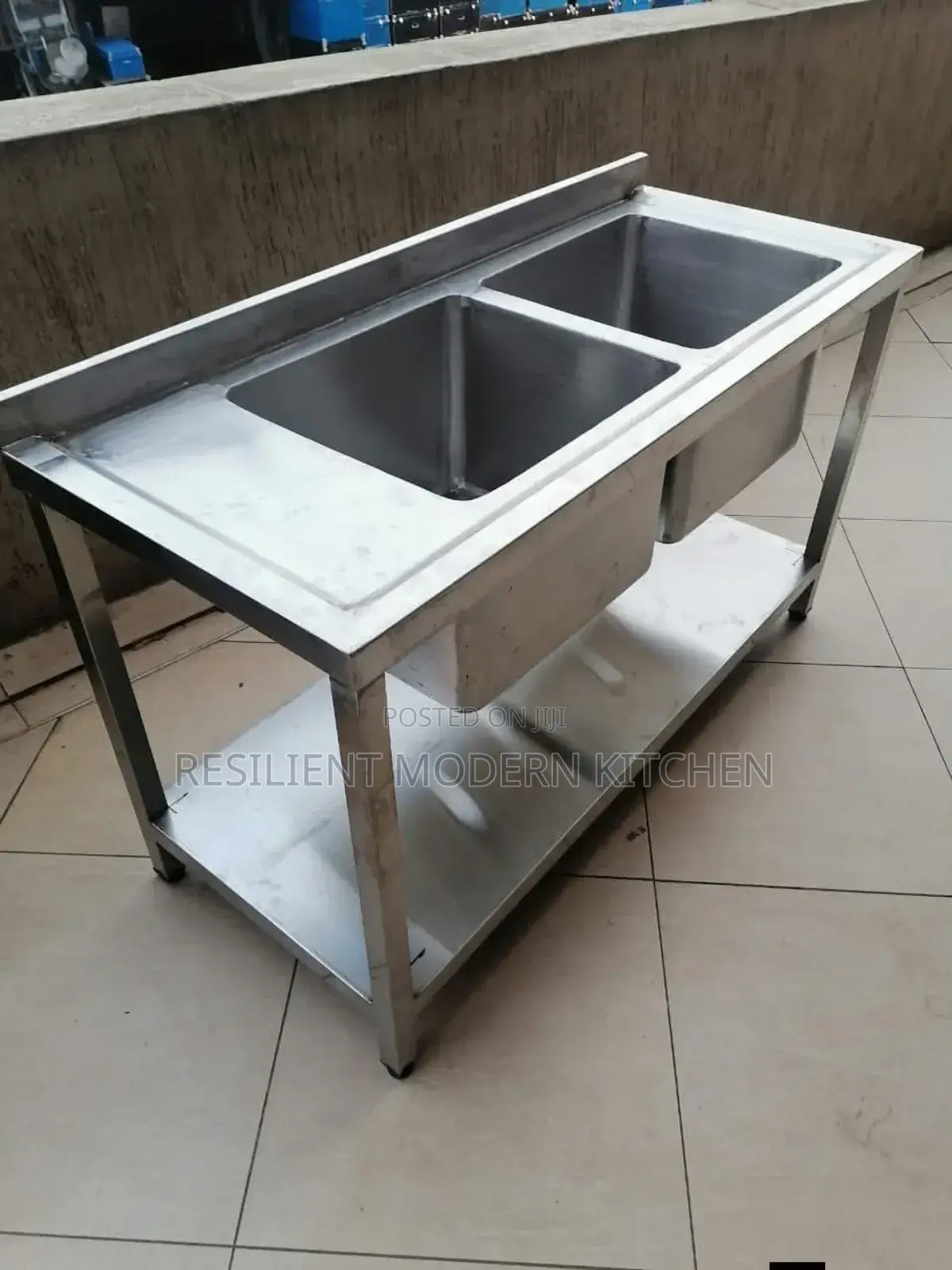 Stainless Steel Double Sink