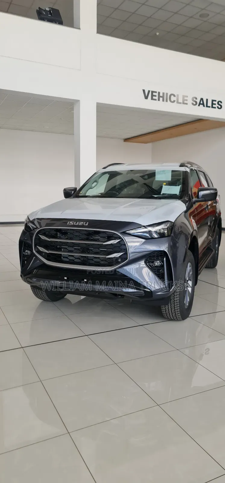 New Isuzu MU-X 2025 Gray