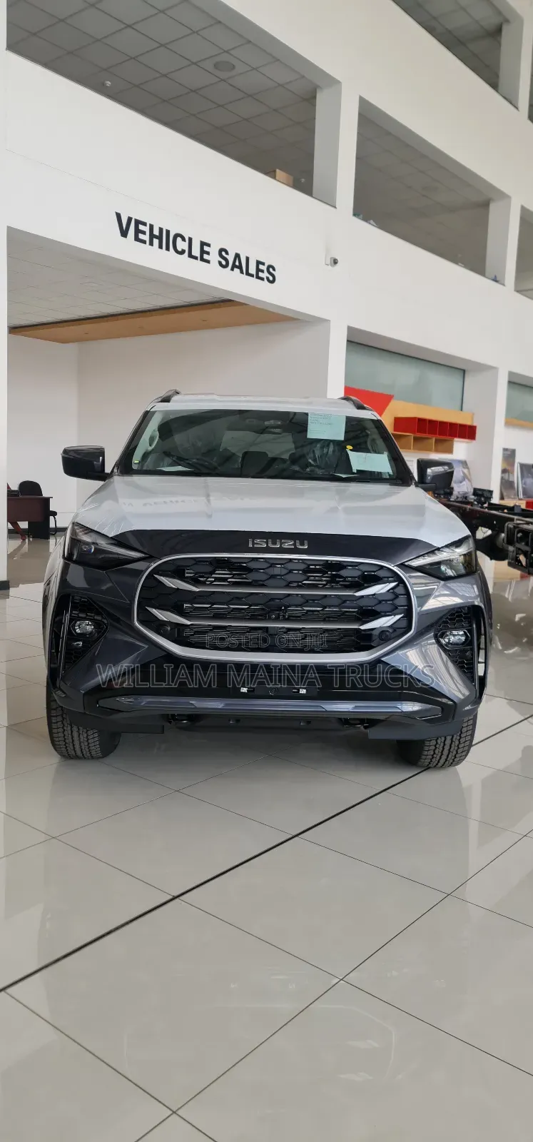 New Isuzu MU-X 2025 Gray