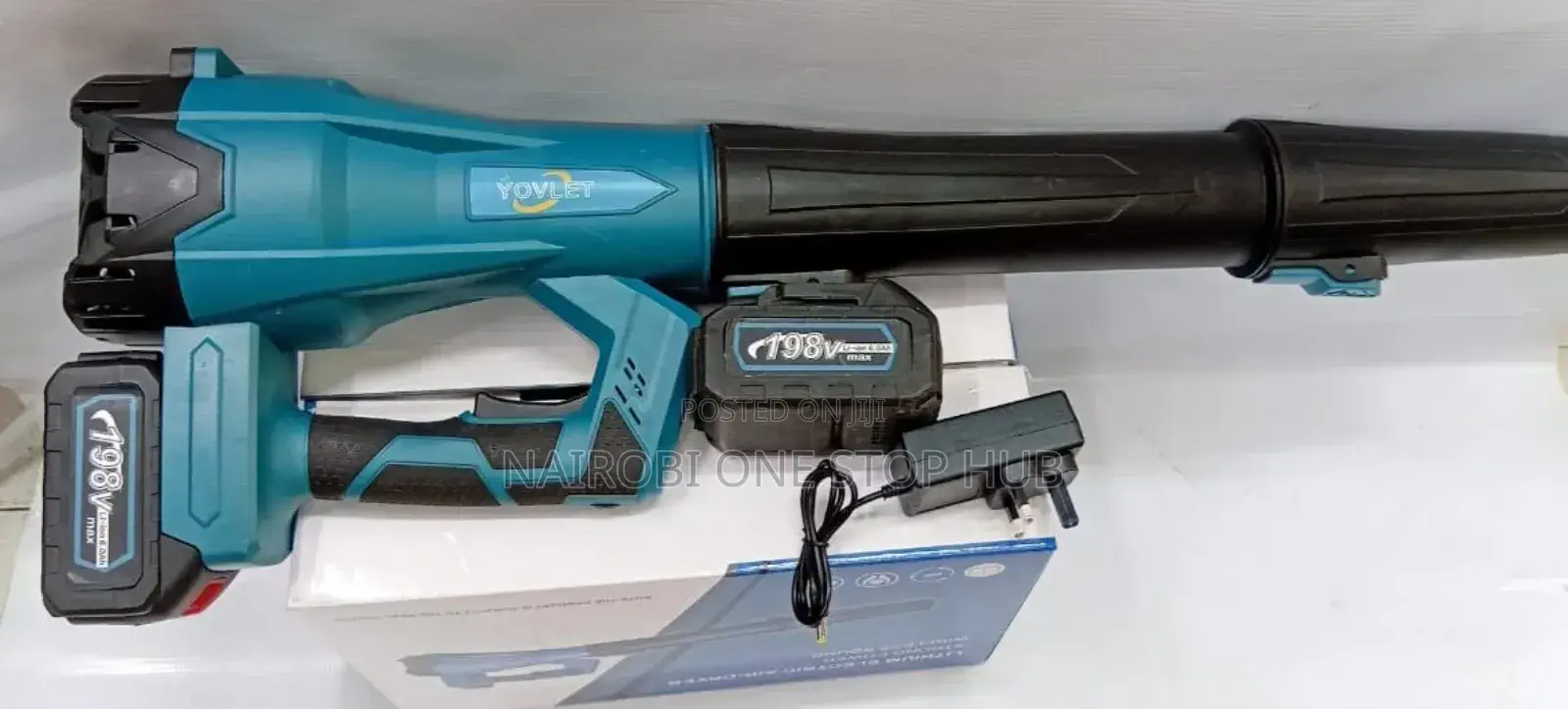 Yovlet Cordless Rechargeable Electric Leaf Blower.
