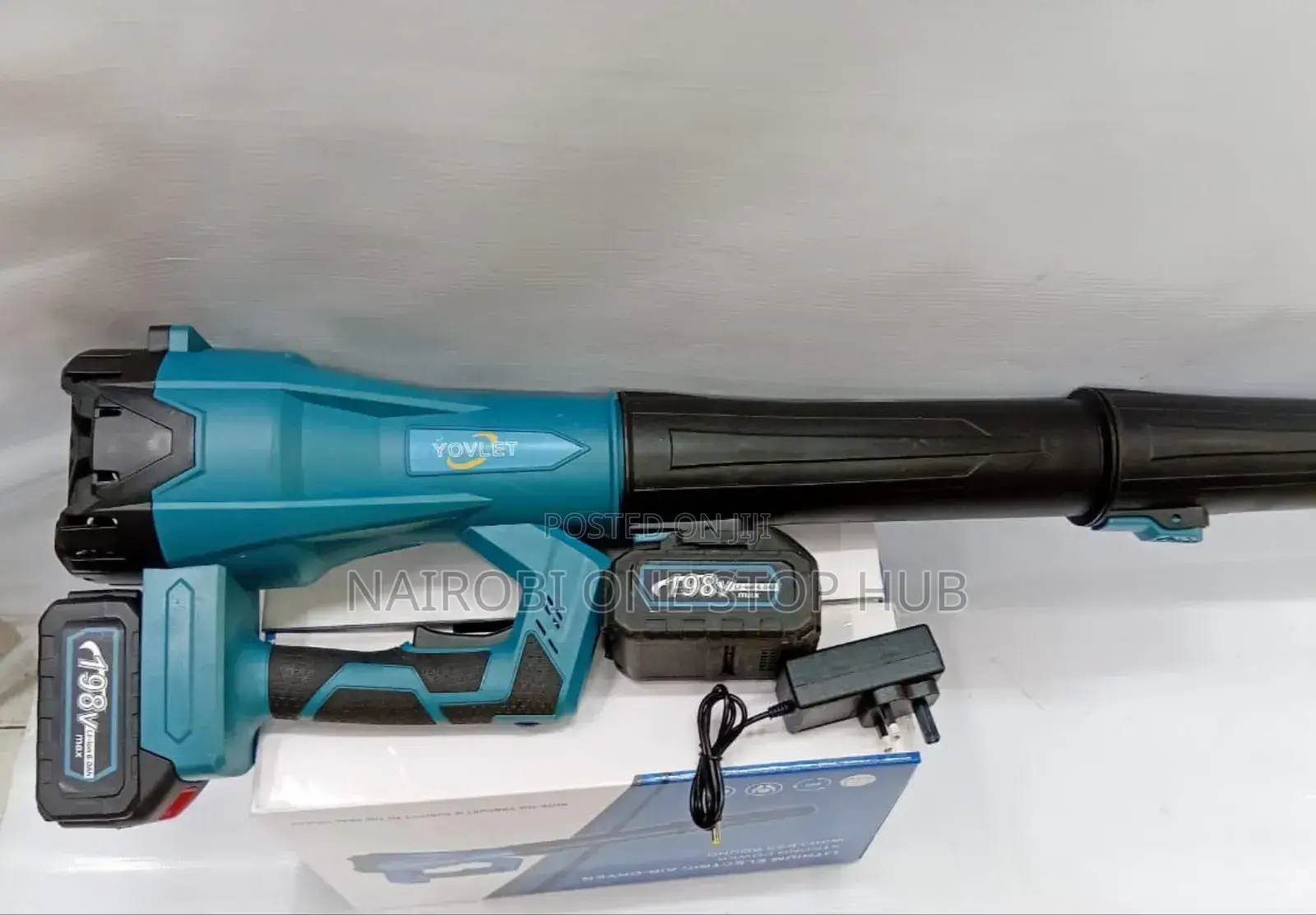 Cordless Rechargeable Electric Leaf Blower.