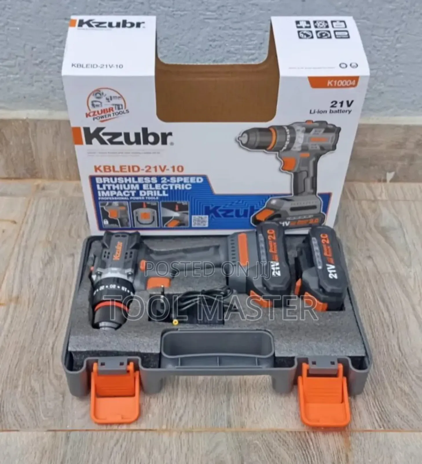Kzubr Cordless Brushless Drill/21v Brushless Drill
