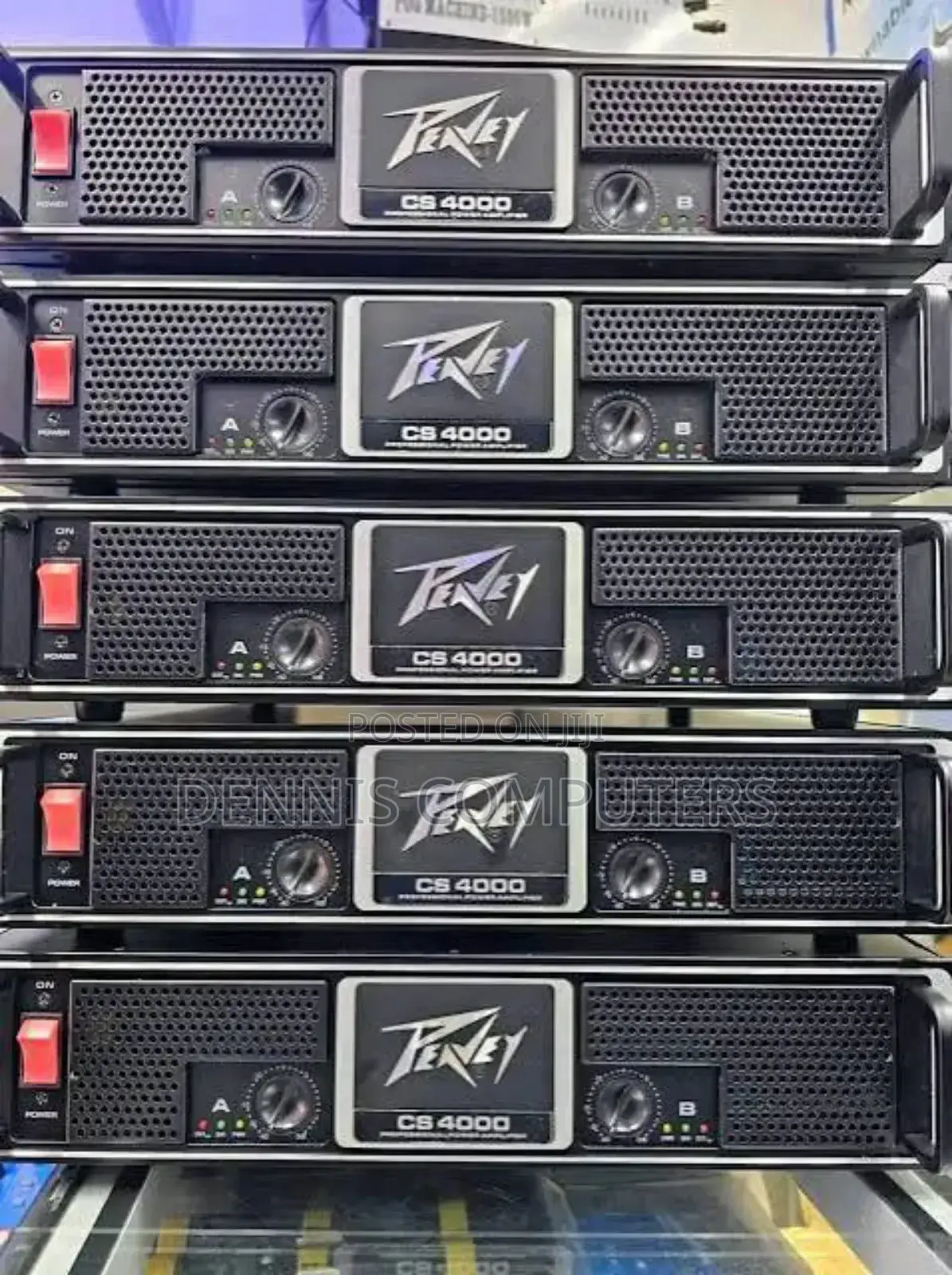 Original Peavey Cs4000 Power Amplifier 4000w 48transistors