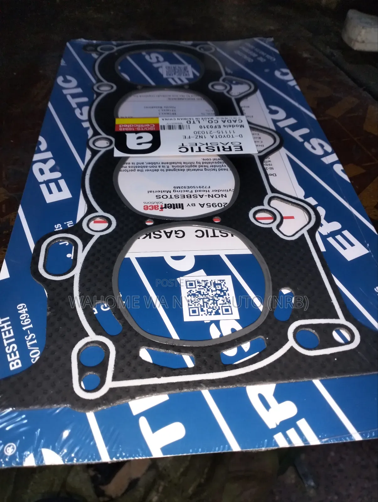 Head Gasket 1nz Probox,Fielder,Axio,Allion