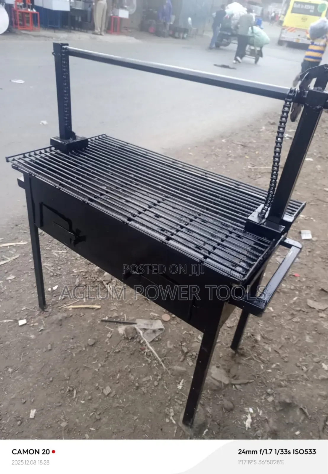 Jua Kali Fabricated Grill