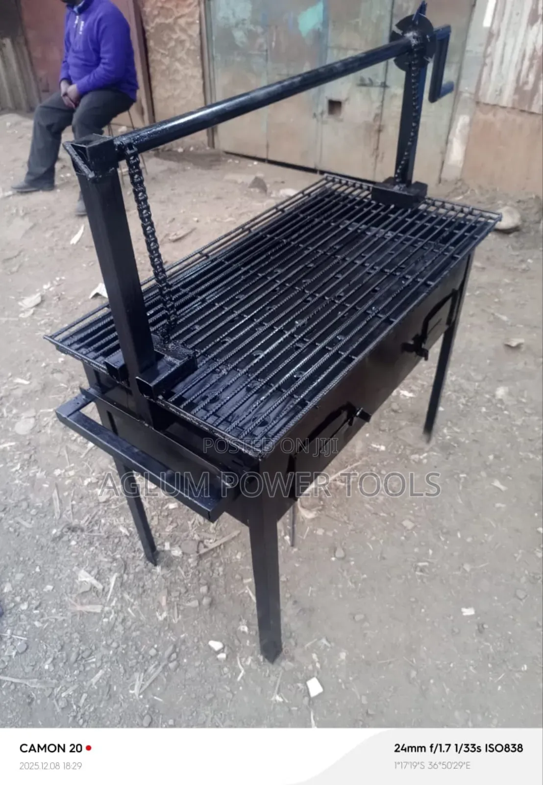 Jua Kali Fabricated Grill