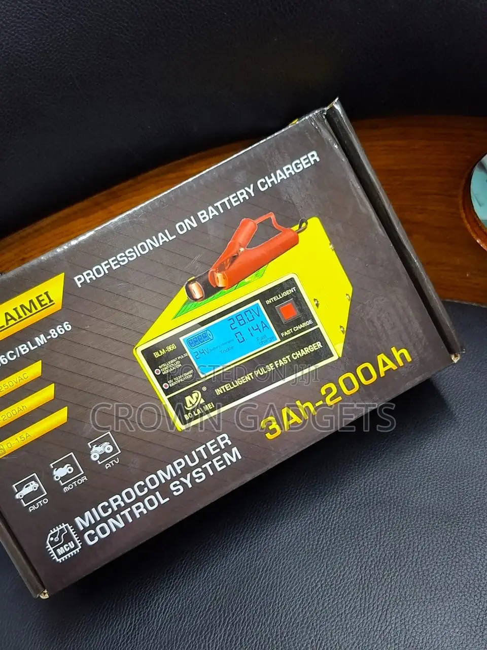 Bolaimei Fast Digital Battery Charger With LCD Display 3–200ah