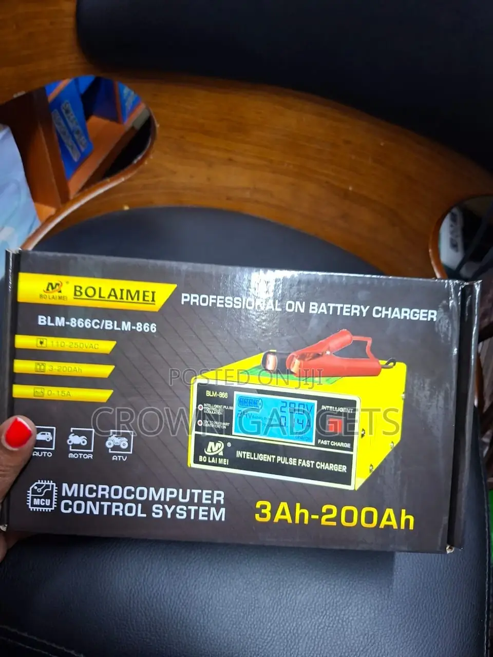 Smart 12v/24v Pulse Repair Battery Charger With Multi-Protection
