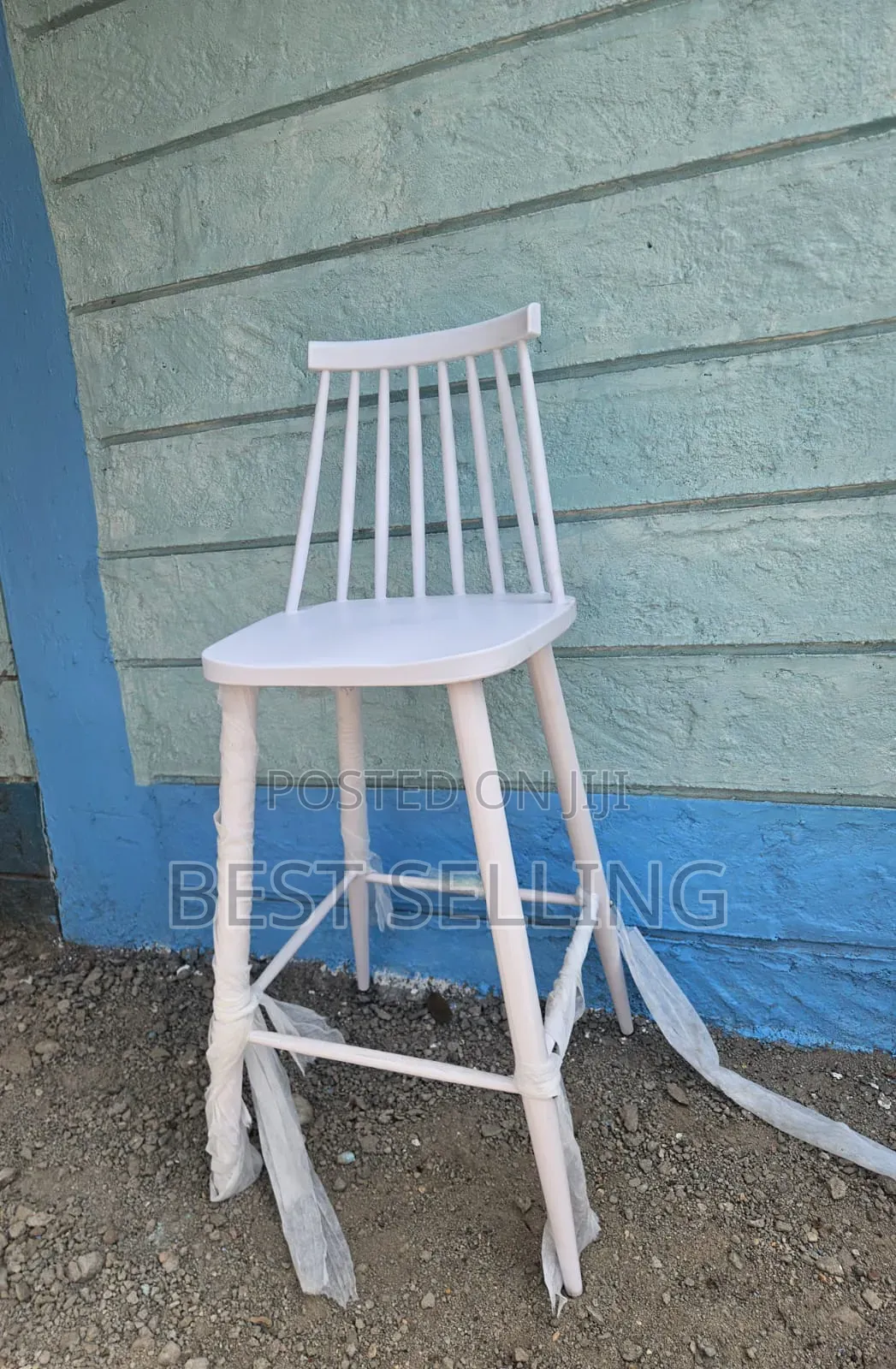 White Strong Barstool