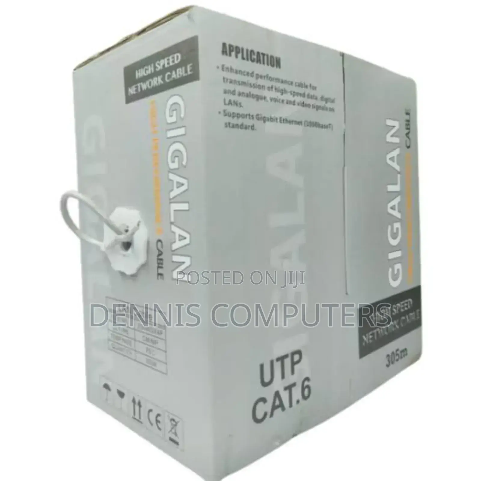 Cat 6 Indoor Cables 305 Metres Gigalan