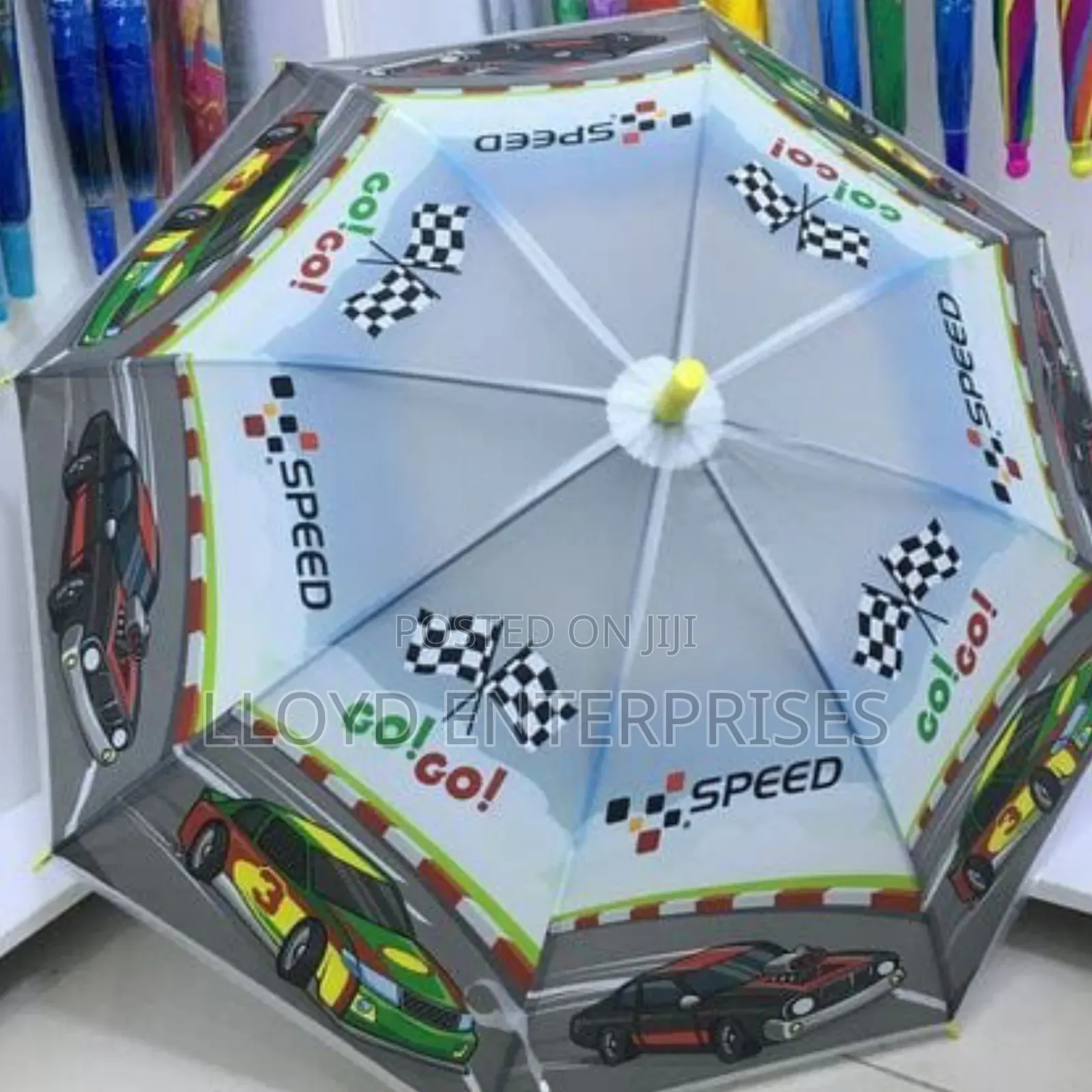 Cartoon Themed Kids Umbrella