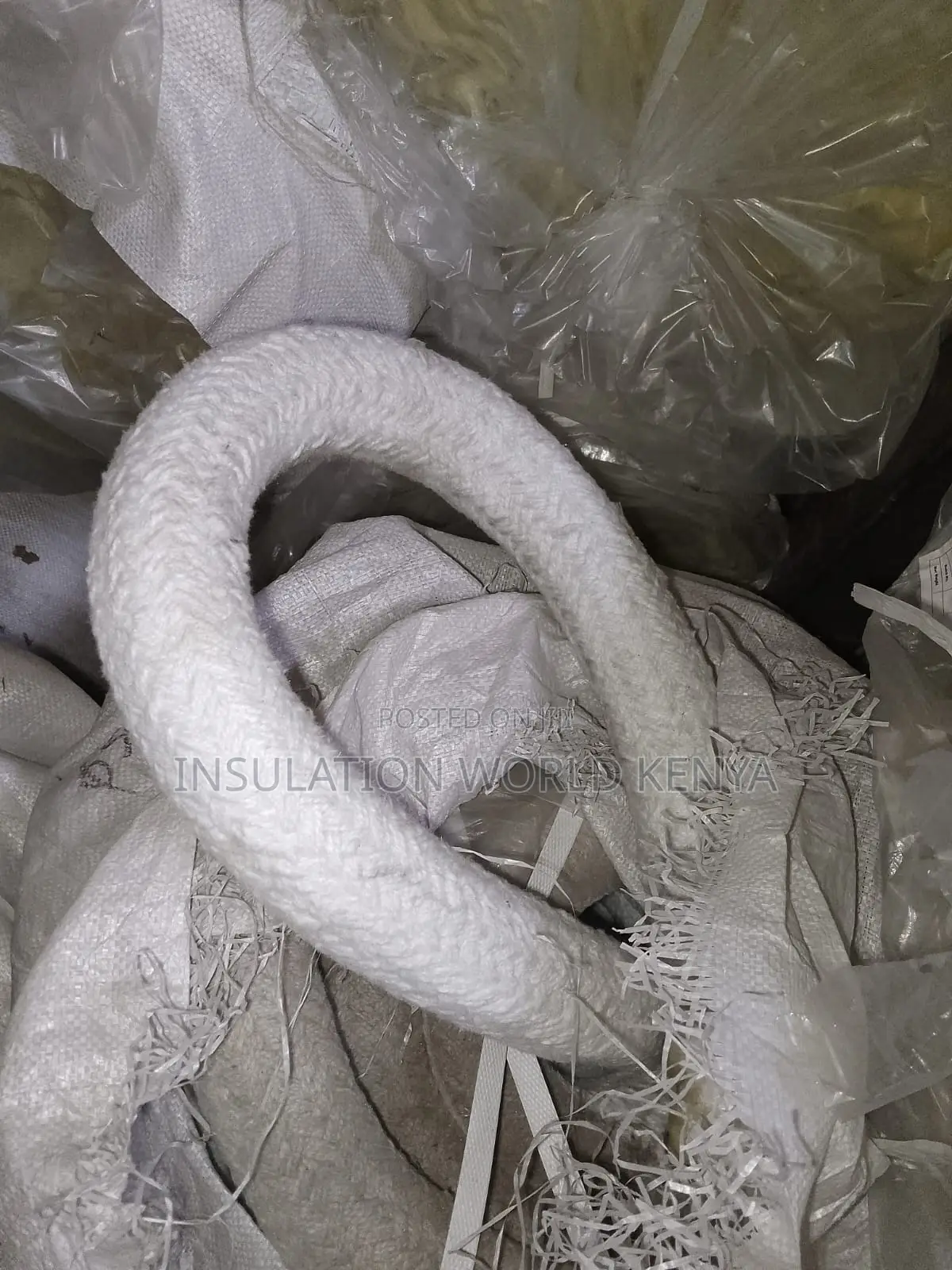 Heavy Duty Ceramic Round Rope 50mm - 1260°C