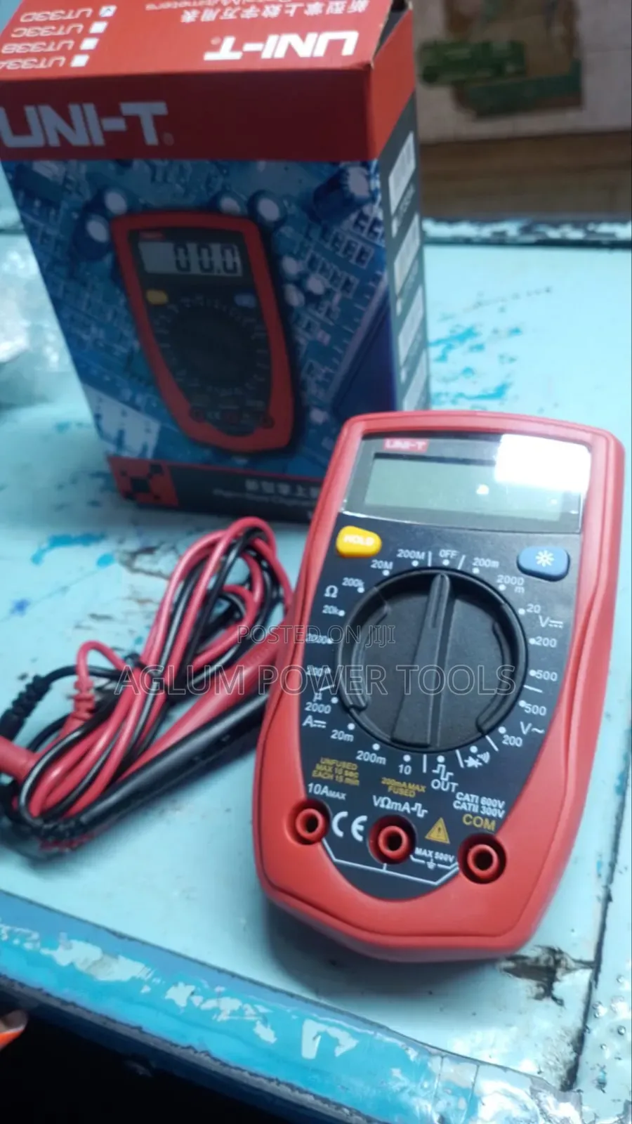 Uni-T Palm Size Multimeter Ut33 Ac 500