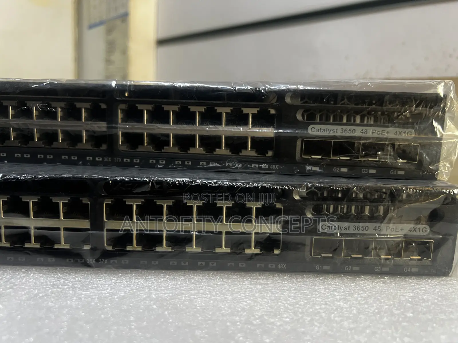 Cisco Catalyst 3650 48 Poe+ 4x1g Ws-C3650-48p(S) Gigabit Poe Switch